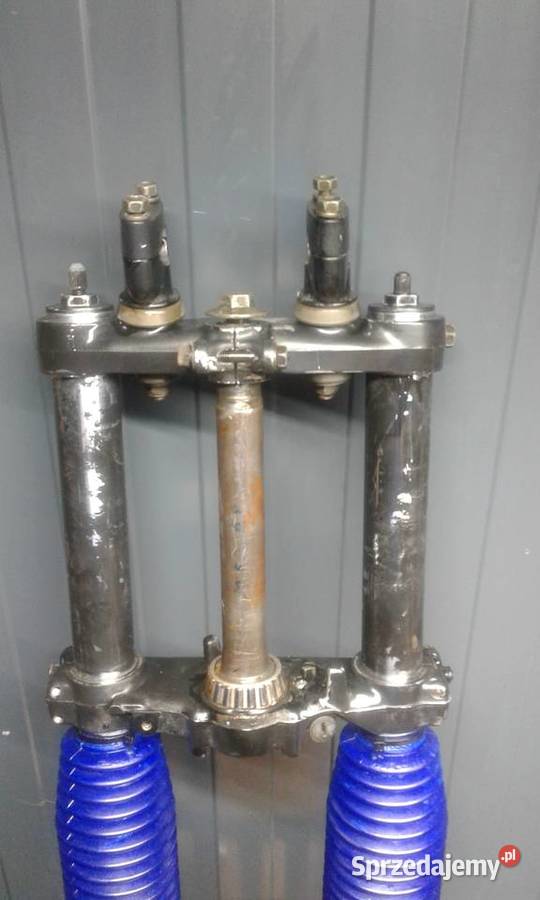 Suzuki dr 650 przednie zawieszenie lagi półka