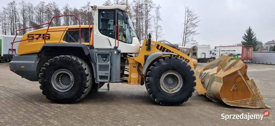 Wynajem ładowarki kołowej Liebherr L576 X Power Warszawa