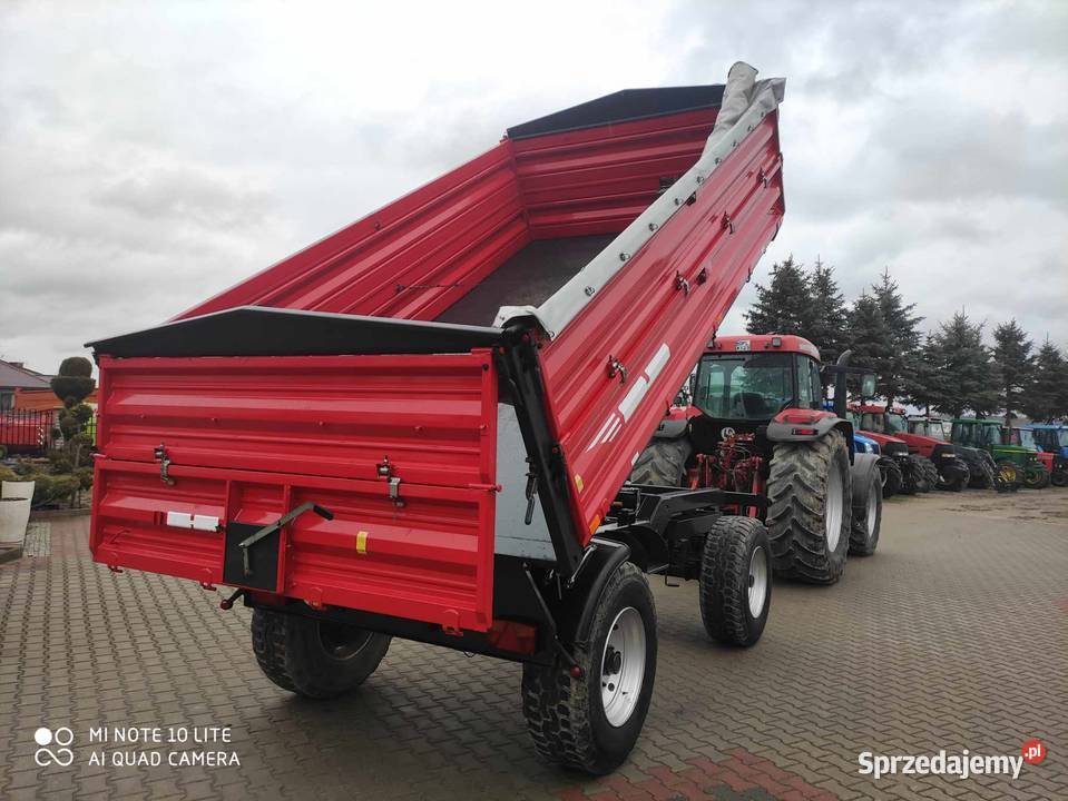 Przyczepa Metal Fach T7112 wywrotka 3 strony Przyczepy rolnicze mazowieckie Radom