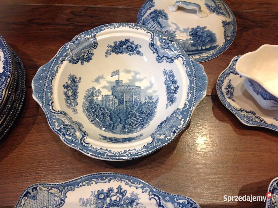 Serwis Zastawa Obiadowa Porcelana Jonson Nowa Sól