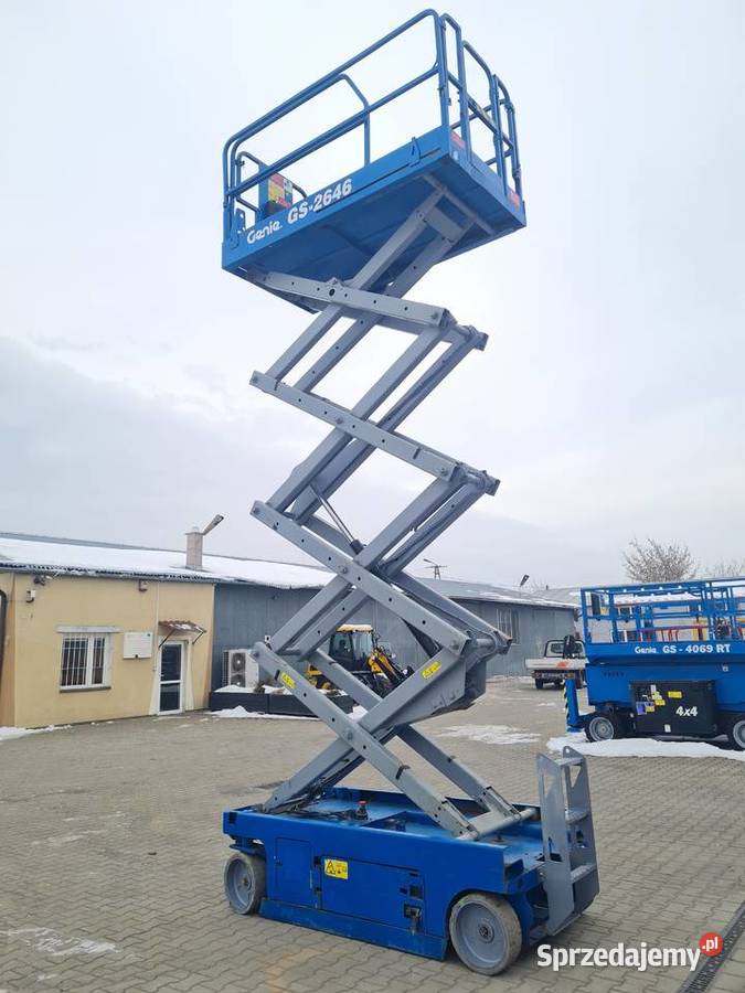 Podnośnik elektryczny nożycowy Genie GS2646 2008 Dąbrowa Tarnowska