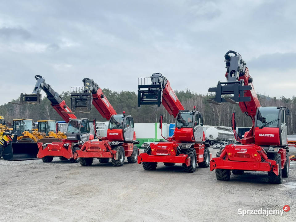 pozostałe Manitou MRT 2150 ROTO Ładowarka Widełki