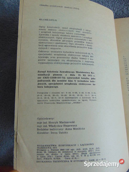 Urządzenia elektryczne pojazdów szynowych Lublin