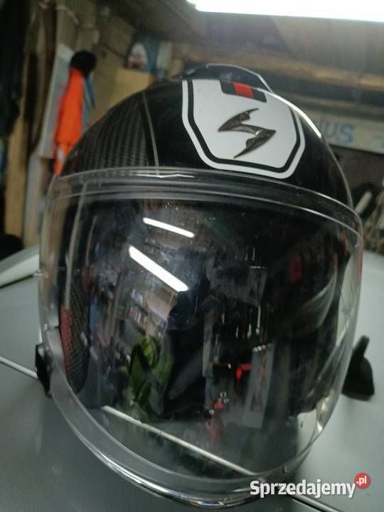 Kask motocyklowy na chopper skuter bez szczękowy Zaborowice