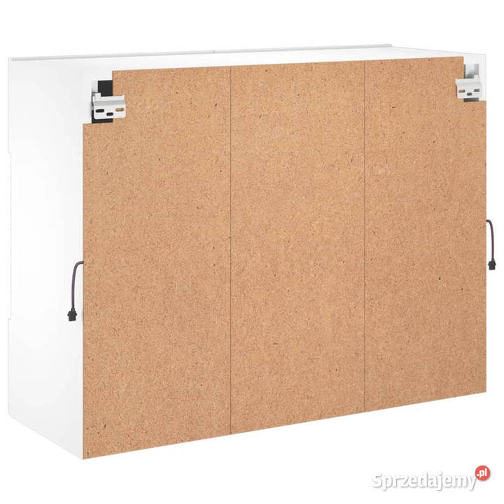Ścienna szafka TV z LED biała 785x30x605 Warszawa
