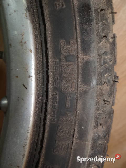 koło 18 felga alu MZ tył es ts 150 125 org DDR lubuskie