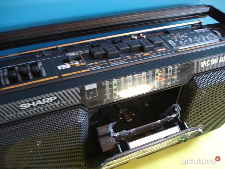 Radiomagnetofon SHARP WQT252H Zielona Góra