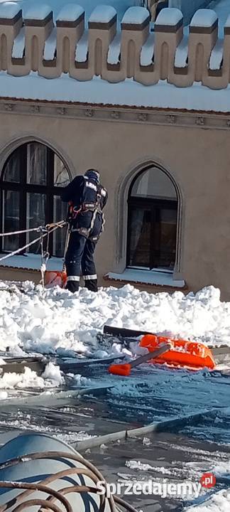 Odśnieżanie dachówUsówanie nawisów skuwanie małopolskie Kraków
