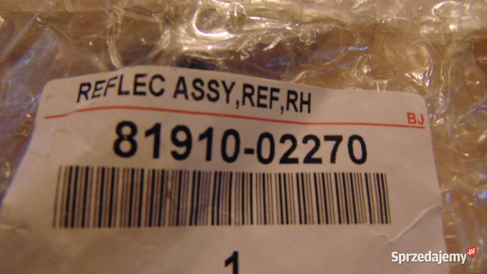 Toyota Auris E18 1218 8191002270 Zderzaki Białystok