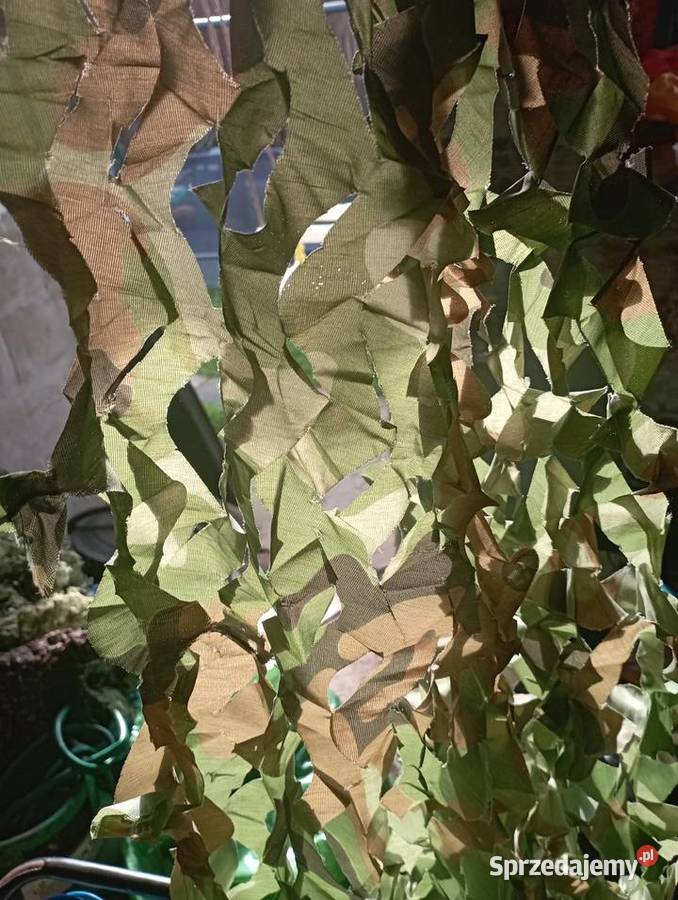 Siatka maskująca 45 nowa śląskie Częstochowa