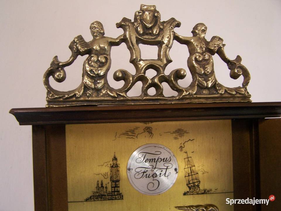 Zegar ścienny Tempus Fugit mechaniczny wahadłowy zachodniopomorskie Koszalin