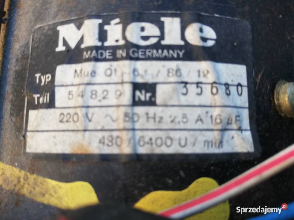 Silnik elektryczny miele Dąbie