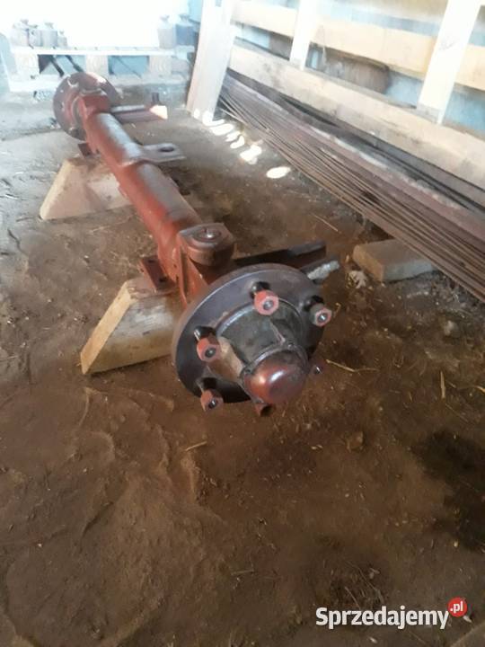 Oś przyczepa rozrzutnik Włoszczowa
