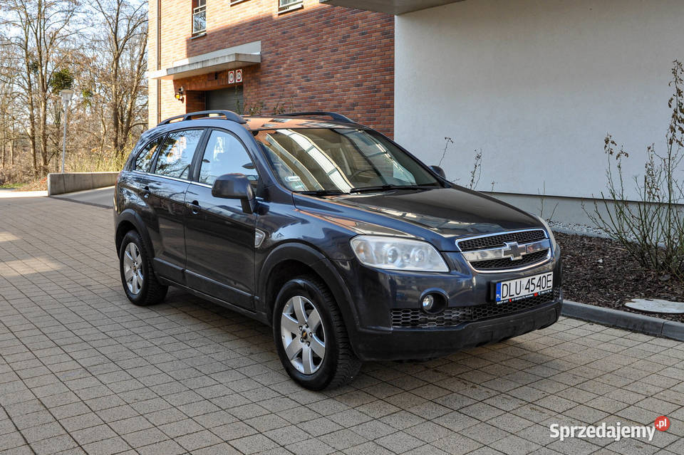 Chevrolet Captiva 24 LPG Bezwypadkowy 7osobowy Wrocław