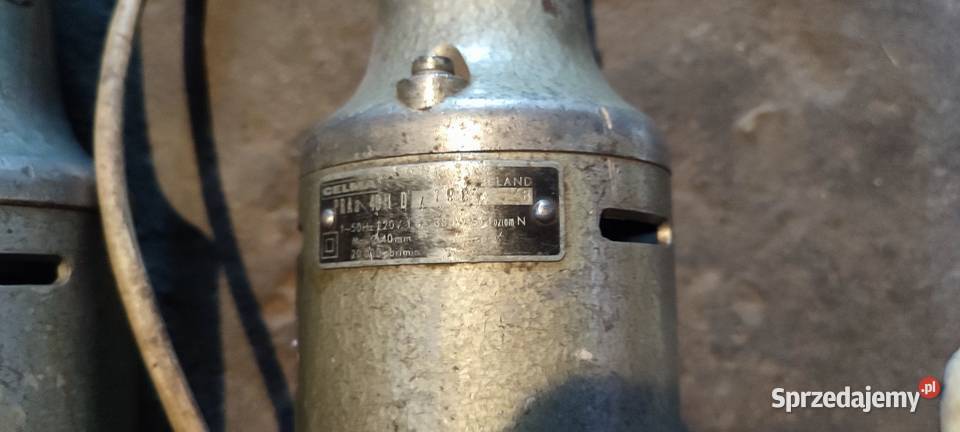 szlifierka prosta trzpieniowa palcowa celma PRL Stalowa Wola