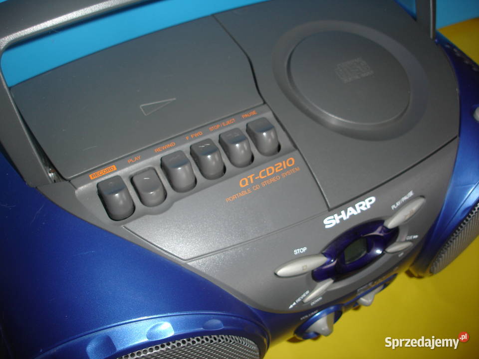 Radiomagnetofon SHARP QTCD210 sprzedam