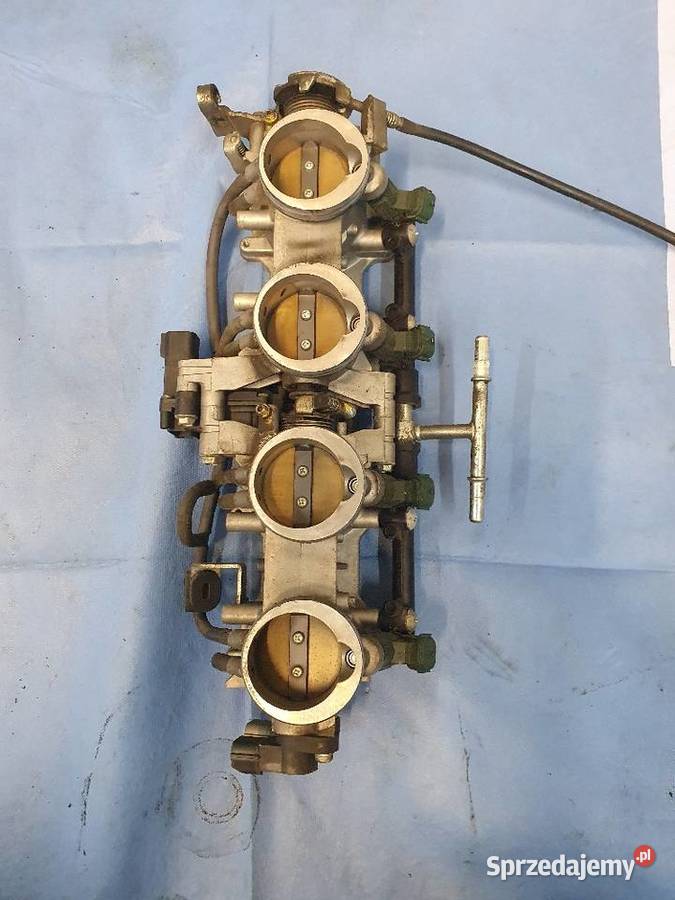 Kawasaki zx10r 0810 przepustnice wtryski gaźnik Grońsko sprzedam