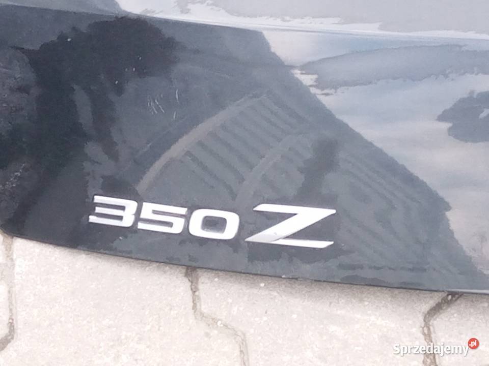 KLAPA BAGAŻNIKA TYŁ TYLNA NISSAN 350Z Nowy Tomyśl