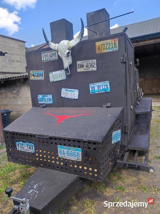 Smoker Grill Bbq mobilny katering imprezy Gastronomia