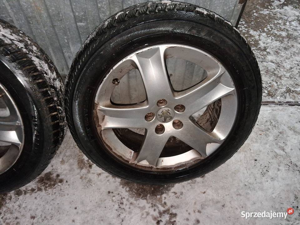 Alu 17 5x108 opony zimowe 21555r17 debica Jasło