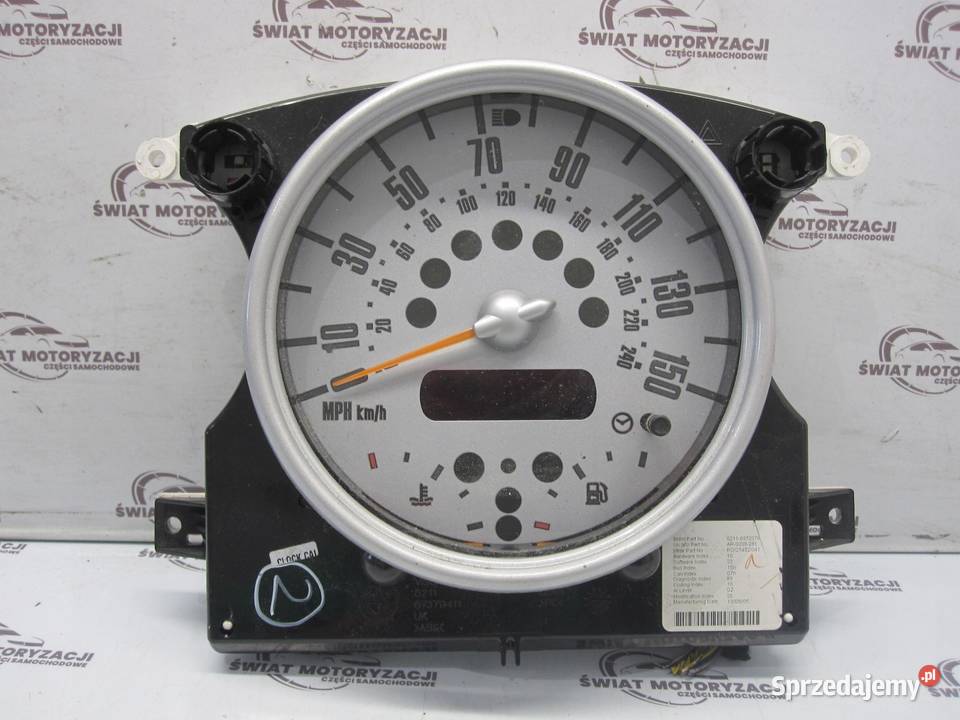 MINI COOPER I licznik zegary 67379411 ANGLIK sprzedam