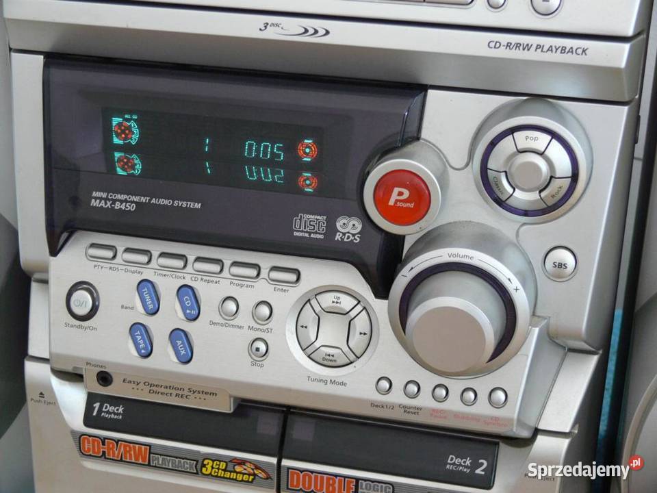 Wieża Samsung B450 kolumny ładna WYSYŁKA podkarpackie Jasło