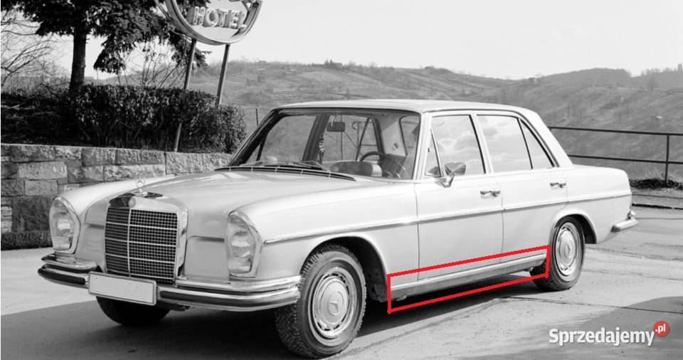 Nowe Progi Mercedes W108 W110 W111 Nowa Sól