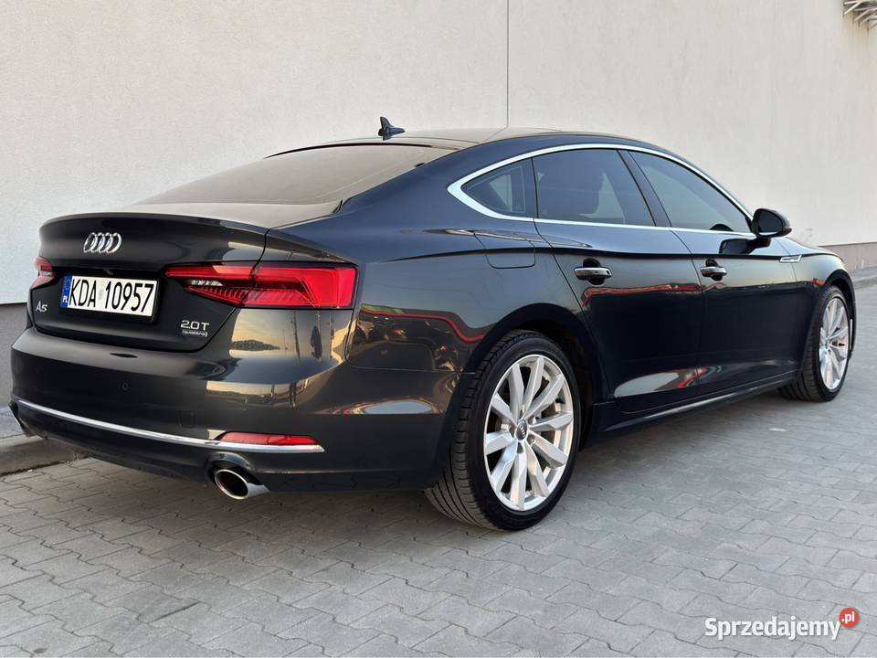 Audi A5 2018 20 Tfsi 252 Quattro Virtual nieuszkodzony Motoryzacja Dąbrowa Tarnowska