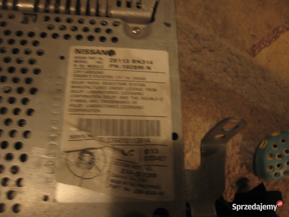 Radio oryginalne Nissan Almera N16 28113BN314 Kraków