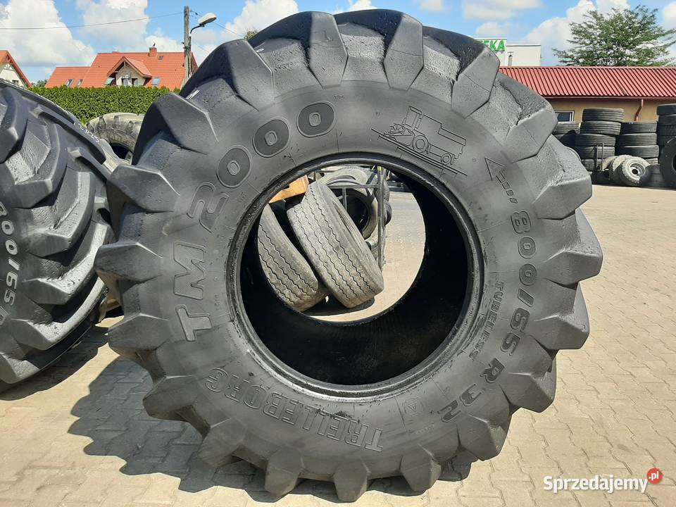Opona używana przemysłowa 80065R32 TRELLEBORG