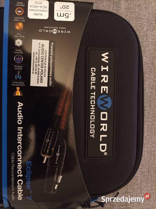 Interkonekt RCA Wireworld Eclipse 7 2 x 05 m