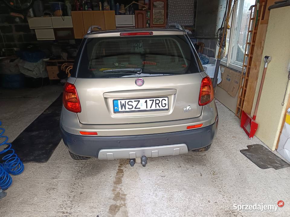 Fiat Sedici Suzuki SX4 1616V 4x4 Bęzynagaz klimatyzacja mazowieckie Szydłowiec