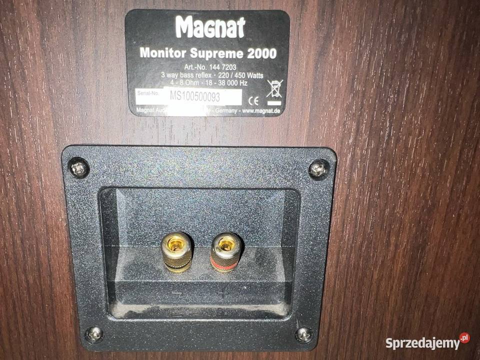 Magnat Monitor Supreme 2000 Stan Igła