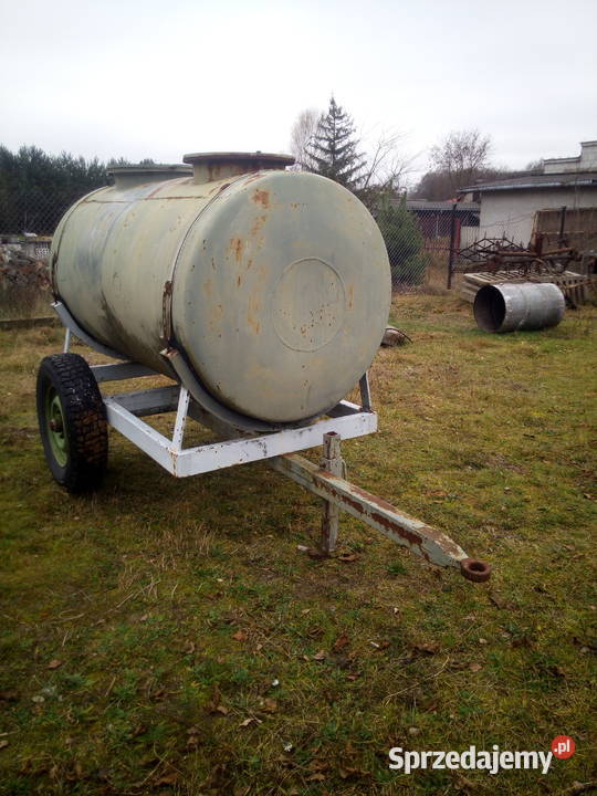 Beczka na kołach 1500 l Zbiorniki