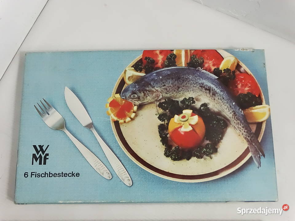 Nowy Zestaw sztućców do ryb WMF 12 el Vintage Biłgoraj sprzedam