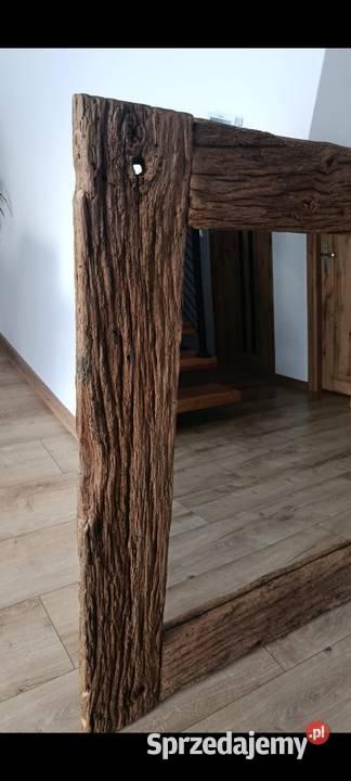 Lustro stary dąb unikat Zawoja