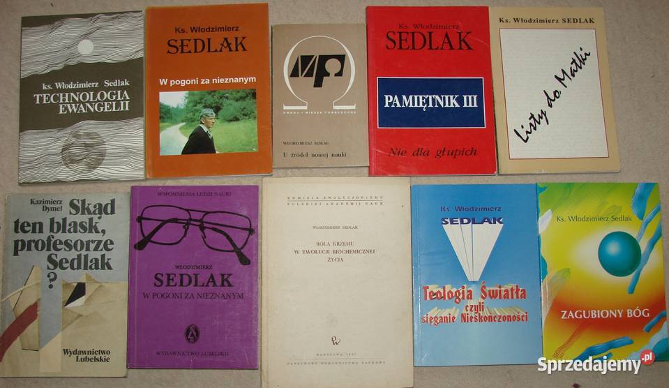 Włodzimierz Sedlak książki fizyka, astronomia