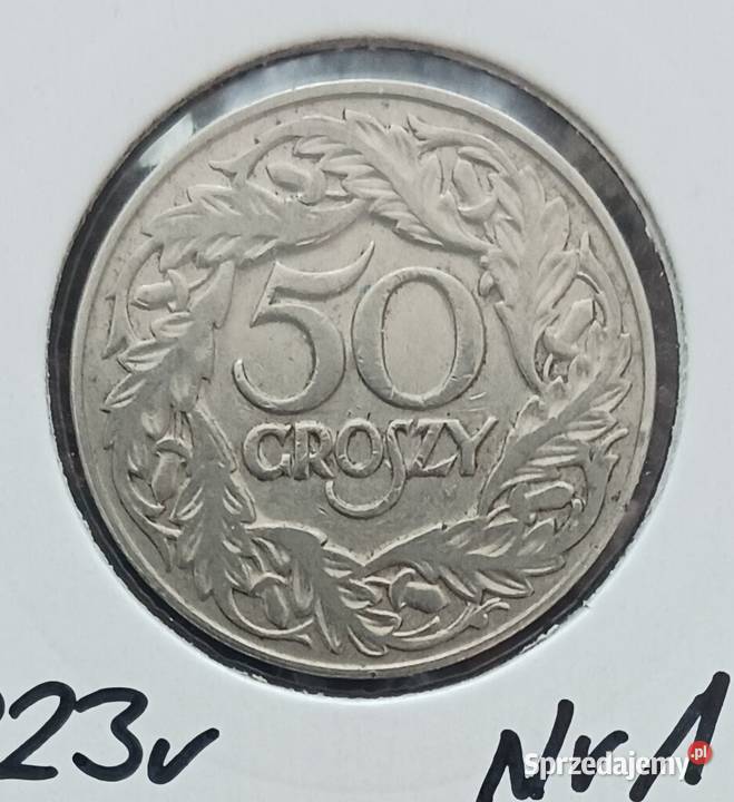 50 Groszy 1923 r 1 ładne Konin