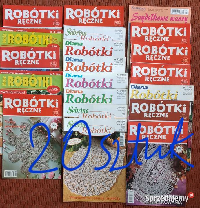 robótki szydełko czasopisma małopolskie