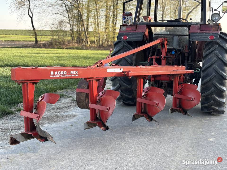 Pług agromix 4 skibowy Pługi lubelskie Zakrzówek