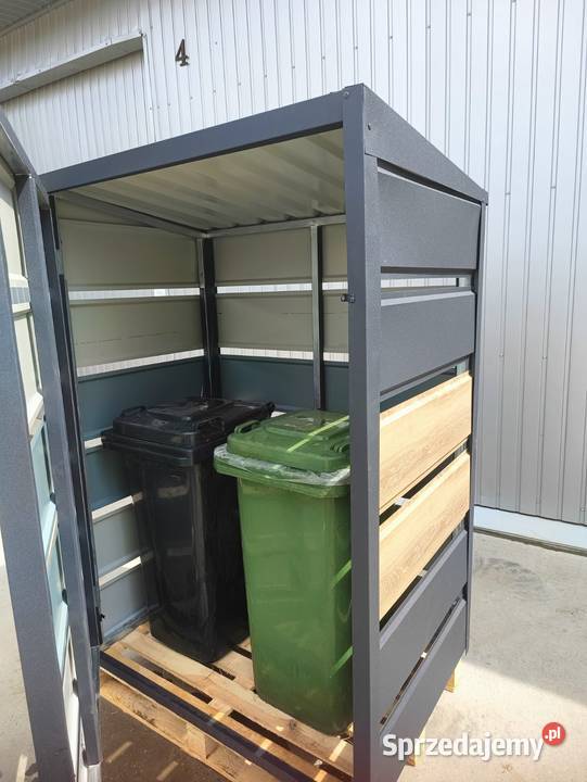 Wiata gospodarcza śmietnikowa 120x80x170 sprzedam