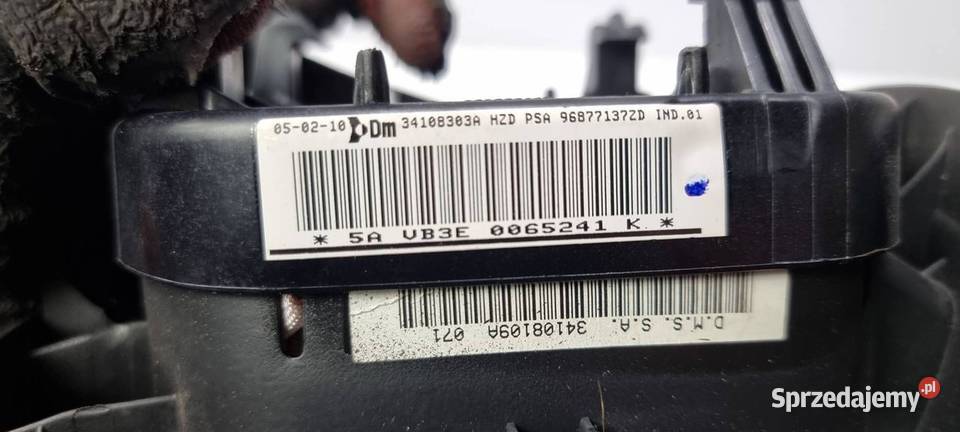 PODUSZKA AIRBAG CITROEN C5 96877137ZD Lipno sprzedam