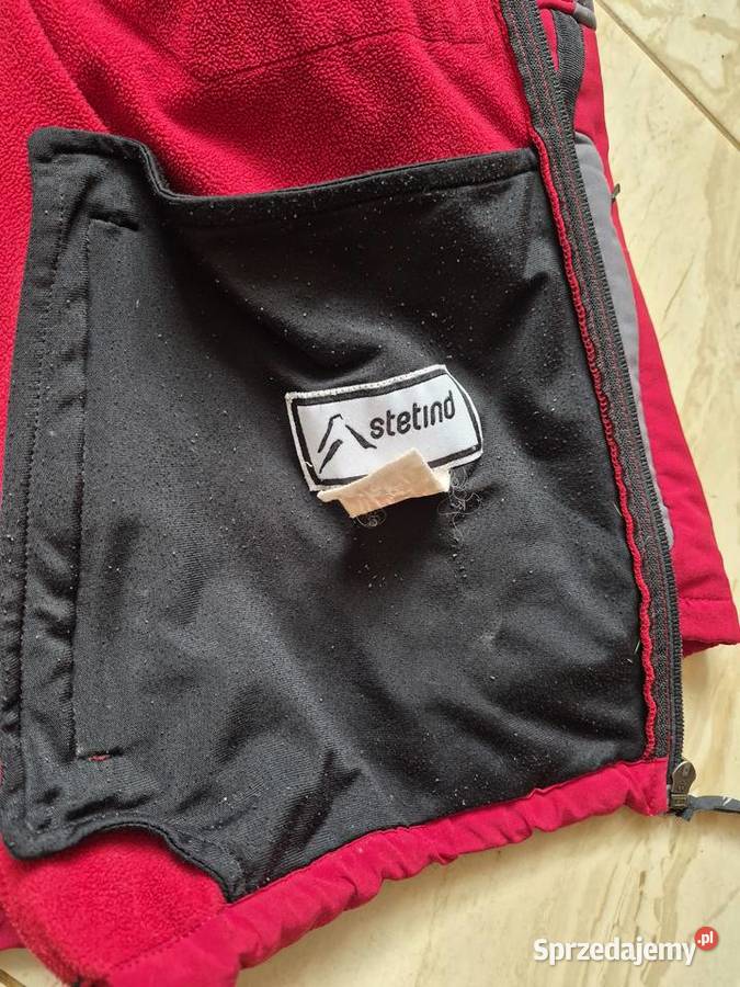 Bluza softshell czerwono szara XL 42 stedind Odzież sportowa Nienowice sprzedam