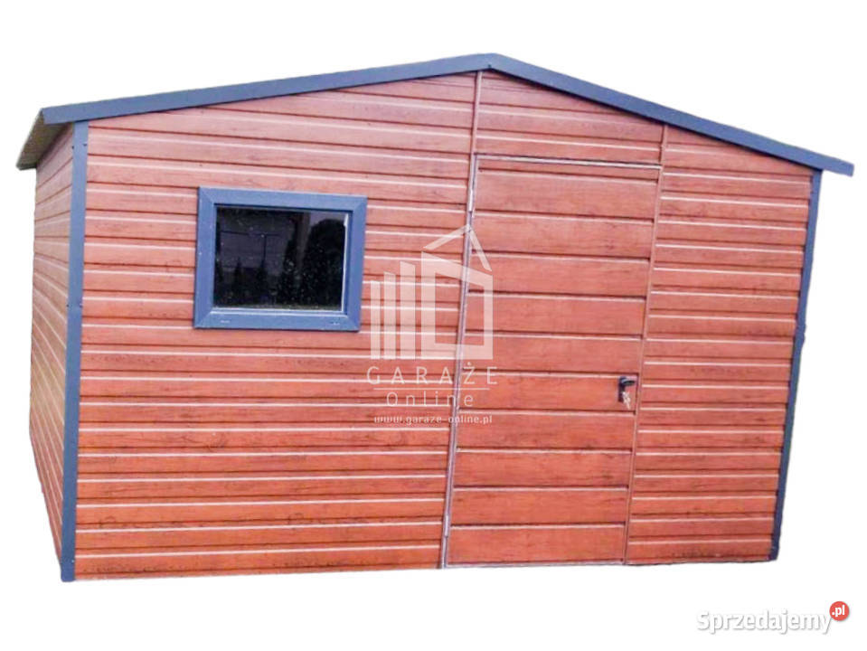 SCSHOWEK DOMEK OGRODOWY 5m x 3m DWUSPAD Bydgoszcz