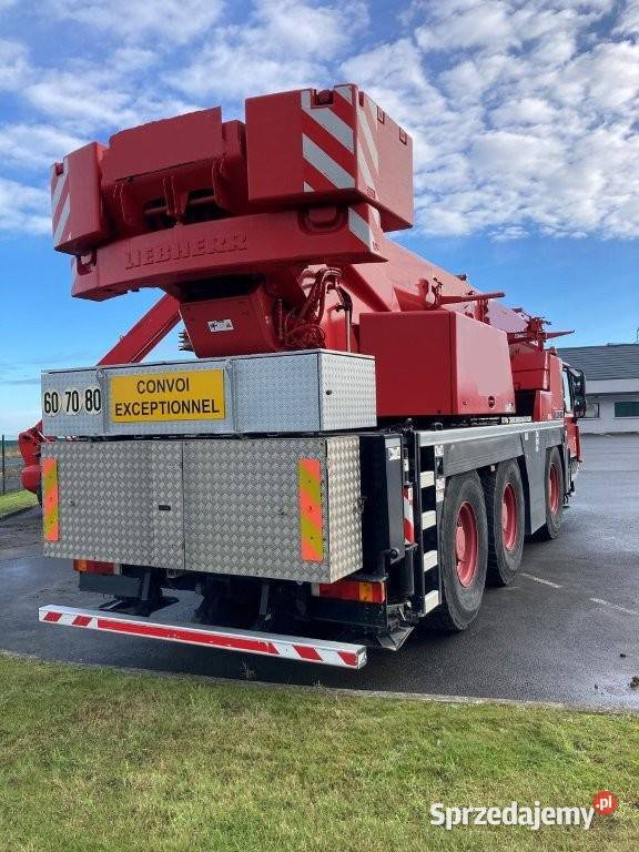 Żuraw mobilny samojezdny LIEBHERR LTM 105031 Poznań