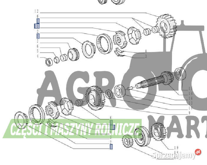 5175132 SYNCHRONIZATOR CNH