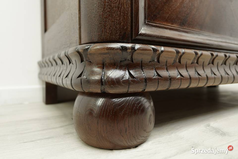 Secesyjna komoda z lat 20tych renowacji Jerka