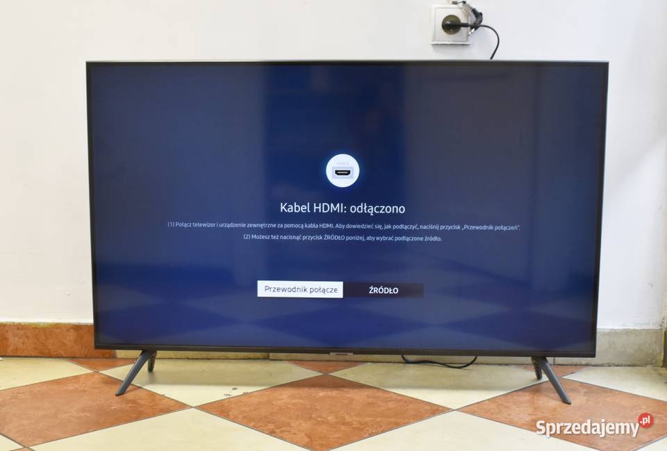 TELEWIZOR LED SAMSUNG UE43AU7192U mazowieckie Warszawa
