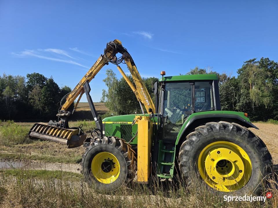 John Deere 6910 Kosiarka Bijakowa Boczna lubelskie Wólka Ratajska