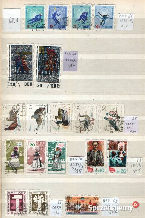 Zn NRD Mi 514 kas 1956 Filatelistyka Gliwice